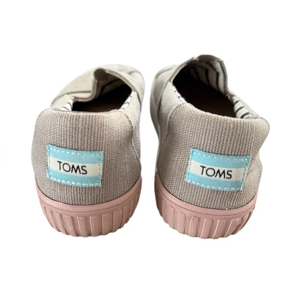 TOMS - Womens Alpargata Indio Slip-On Canvas Shoes - Picture 3 of 7